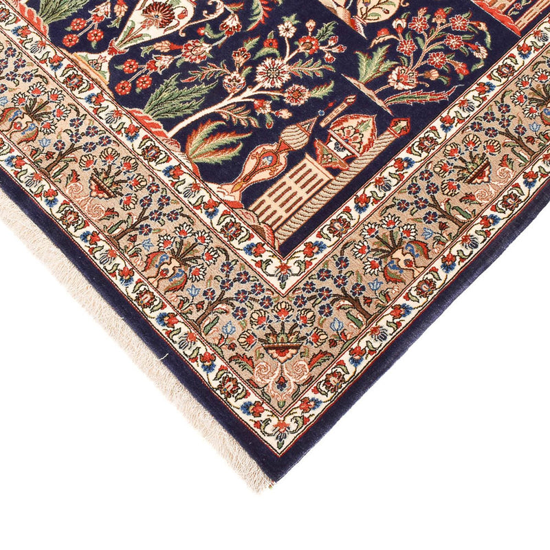 Perser Rug - Ghom - Royal - 200 x 130 cm - dark blue