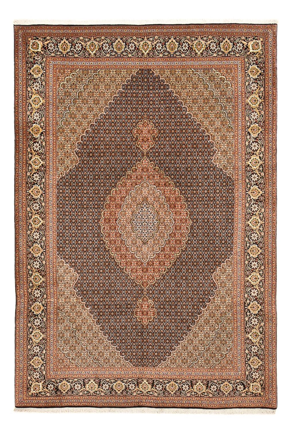 Perser Rug - Tabriz - Royal - 303 x 203 cm - dark beige