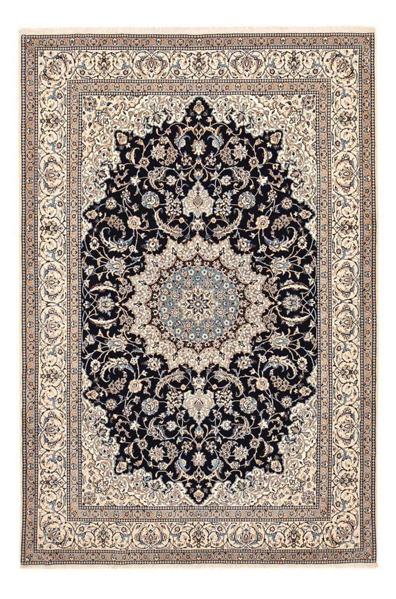Perser Rug - Nain - Premium - 302 x 197 cm - dark blue