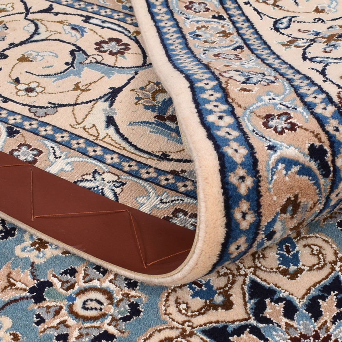 Perser Rug - Nain - Premium - 302 x 197 cm - dark blue