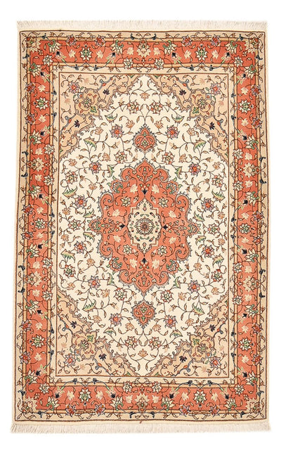Tabriz - 60 Raj Rug 102x160cm - Persian Rugs
