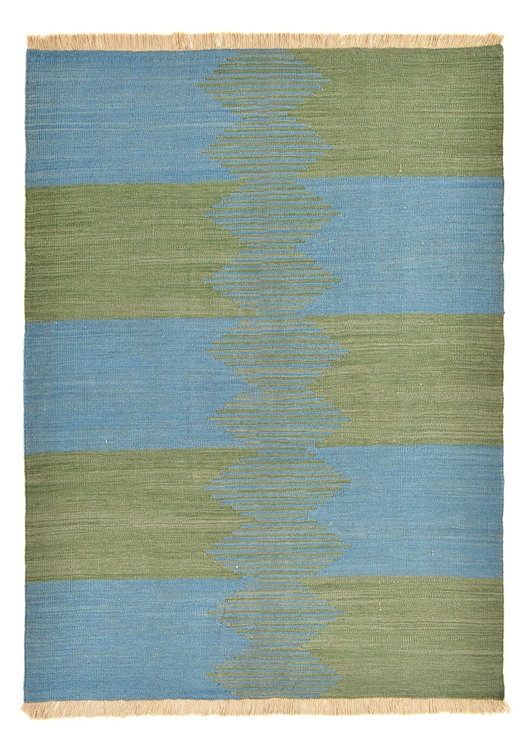 Kelim Rug - Trendy - 198 x 150 cm - multicolored