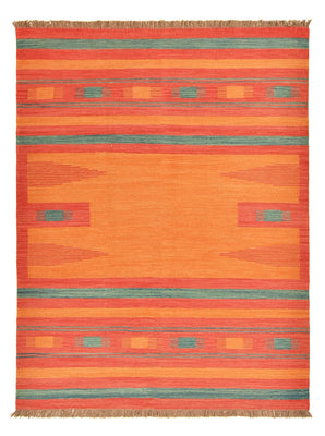 Kelim Rug - Trendy - 203 x 155 cm - multicolored
