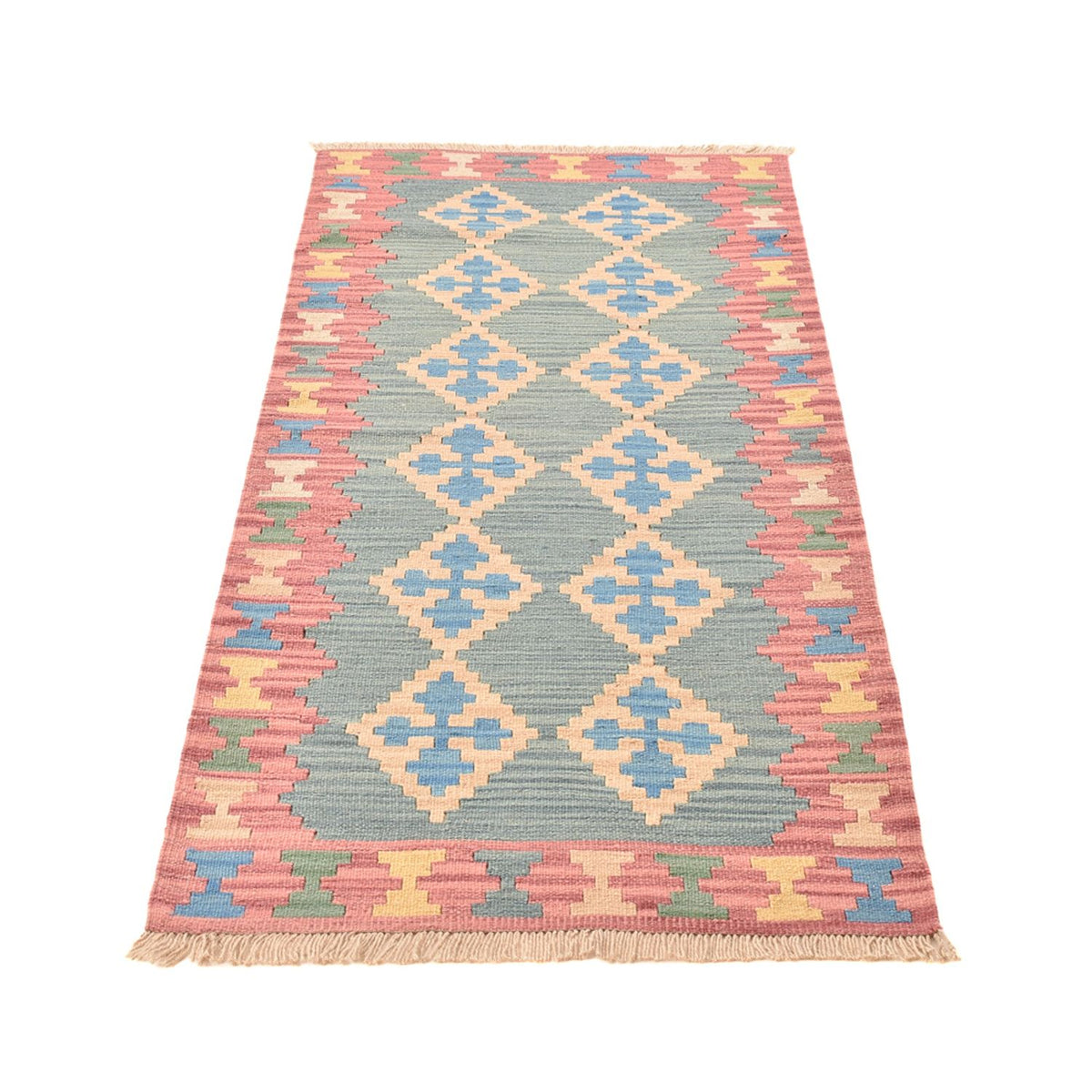Runner Kelim Rug - Oriental - 190 x 80 cm - multicolored