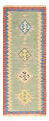 Runner Kelim Rug - Oriental - 204 x 84 cm - multicolored