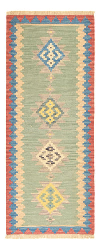 Runner Kelim Rug - Oriental - 204 x 84 cm - multicolored