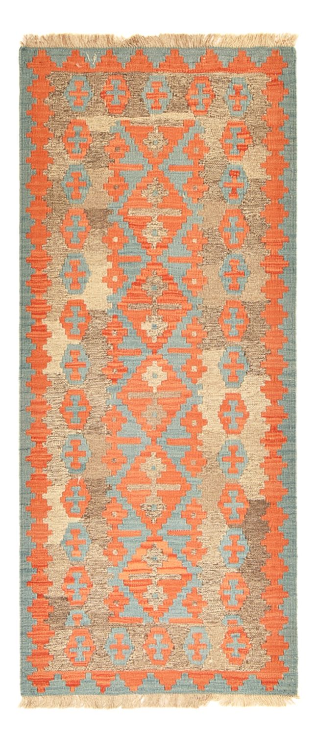 Runner Kelim Rug - Oriental - 196 x 84 cm - multicolored
