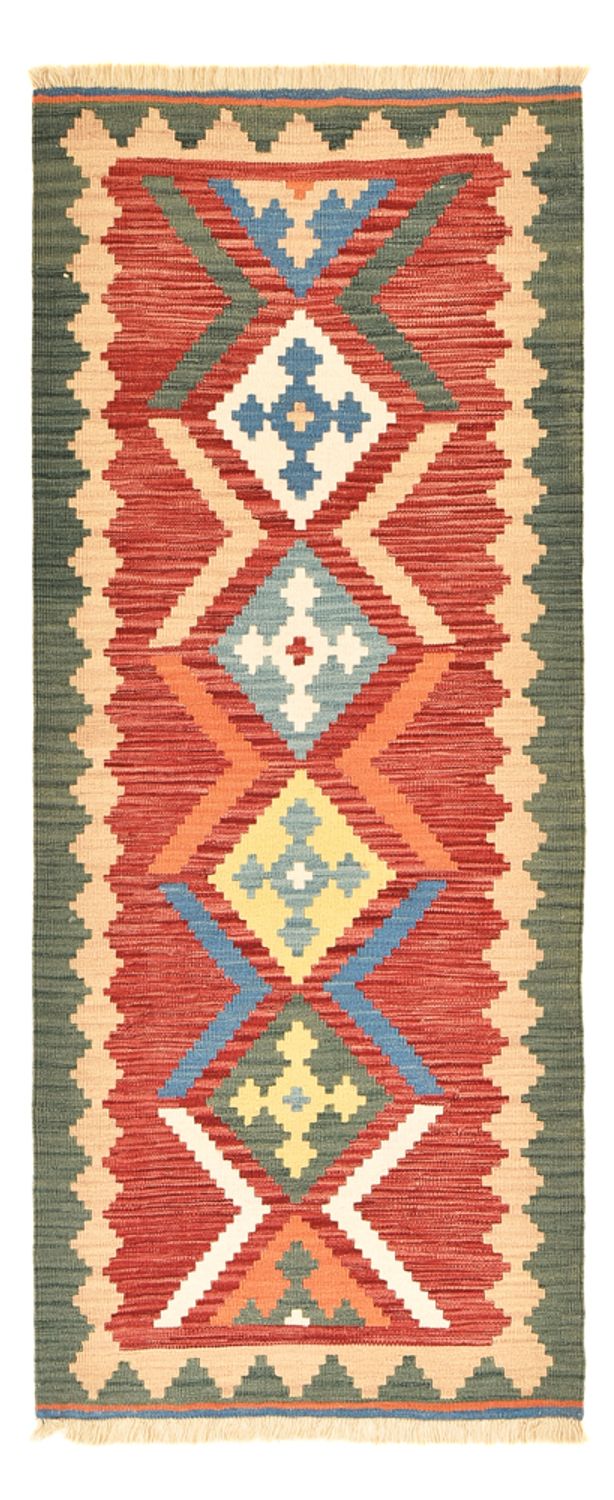 Runner Kelim Rug - Oriental - 213 x 84 cm - multicolored