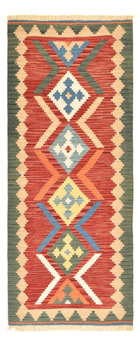Runner Kelim Rug - Oriental - 213 x 84 cm - multicolored