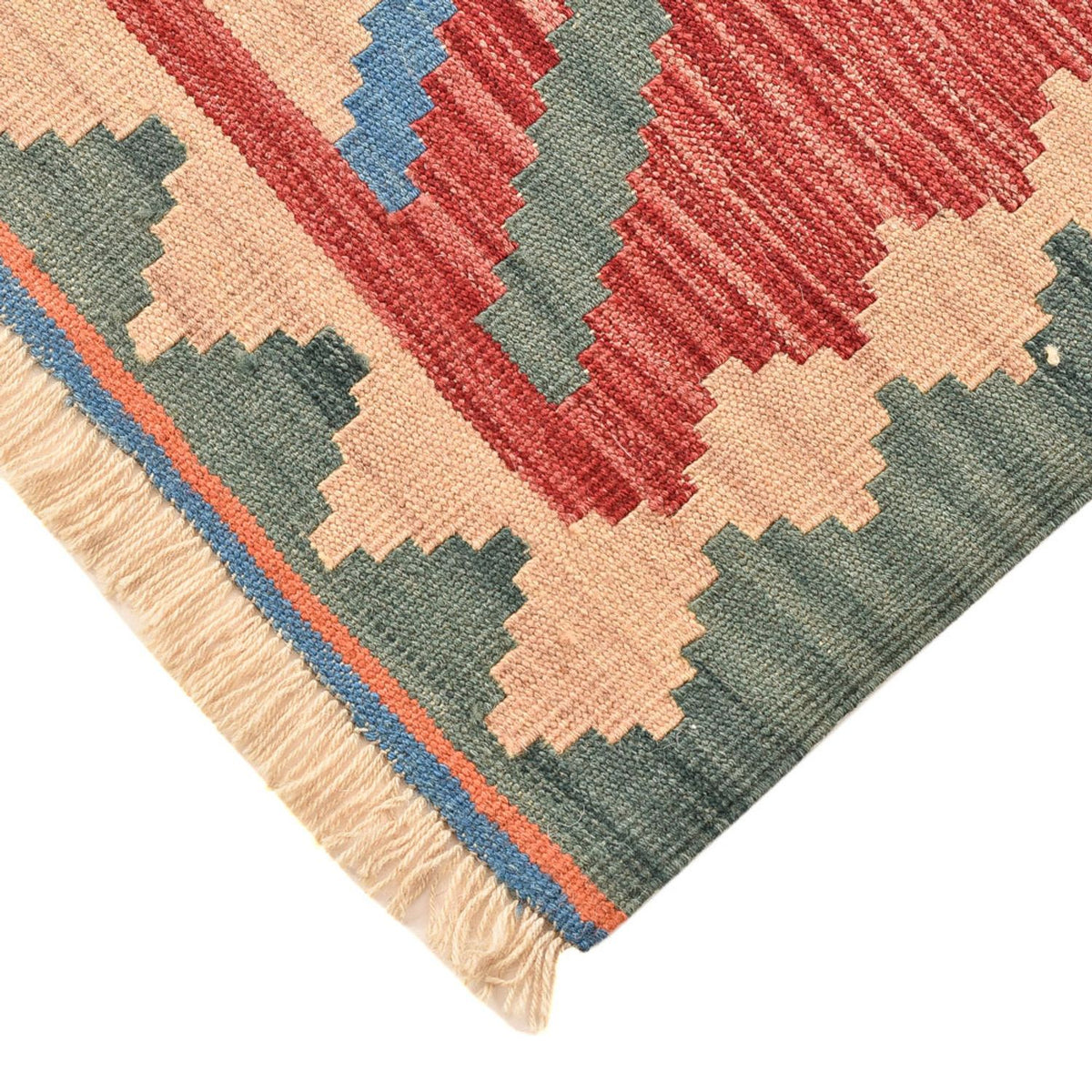 Runner Kelim Rug - Oriental - 213 x 84 cm - multicolored