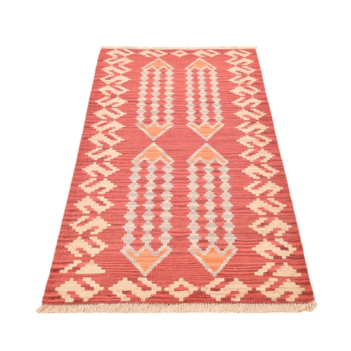 Runner Kelim Rug - Oriental - 200 x 86 cm - multicolored