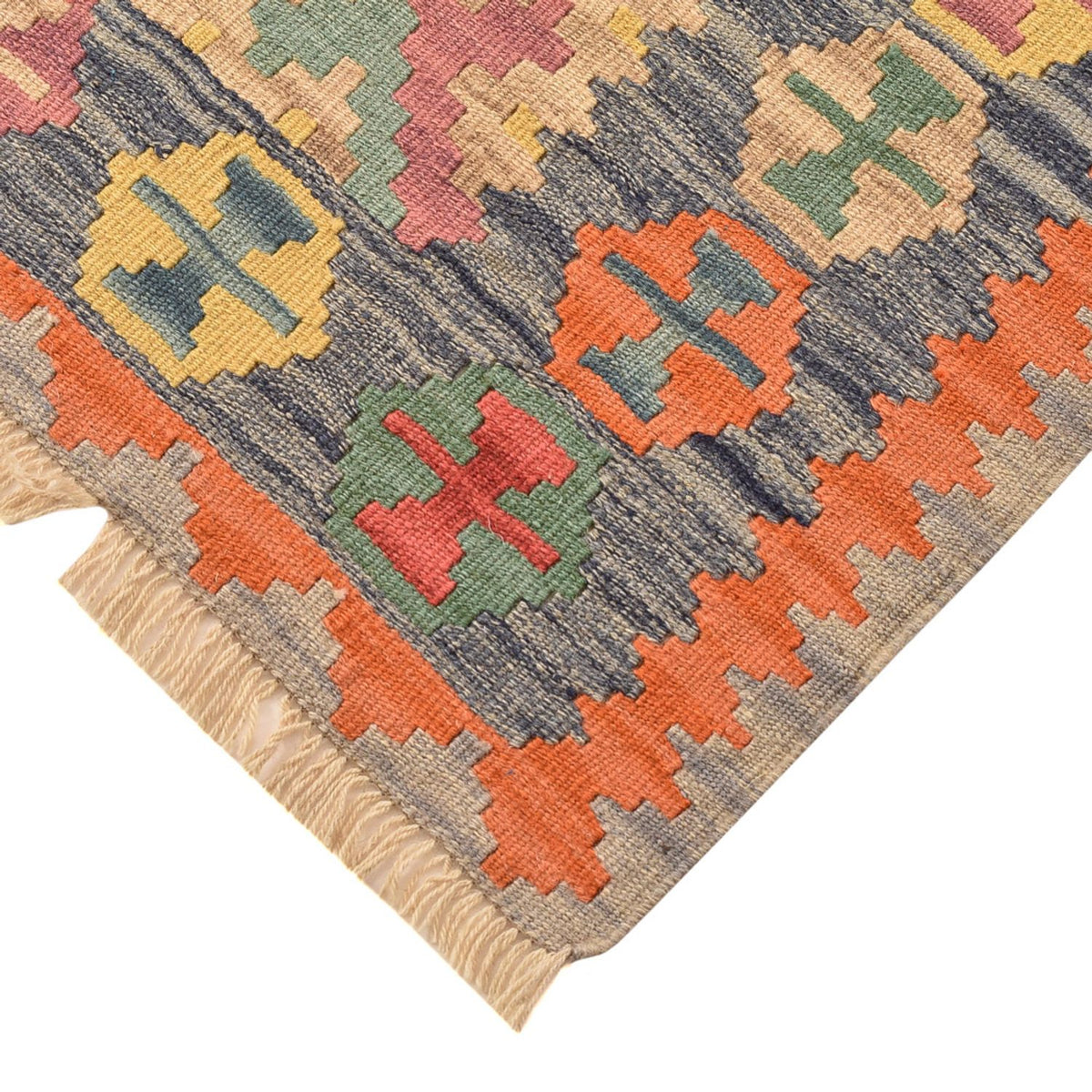 Runner Kelim Rug - Oriental - 237 x 84 cm - multicolored