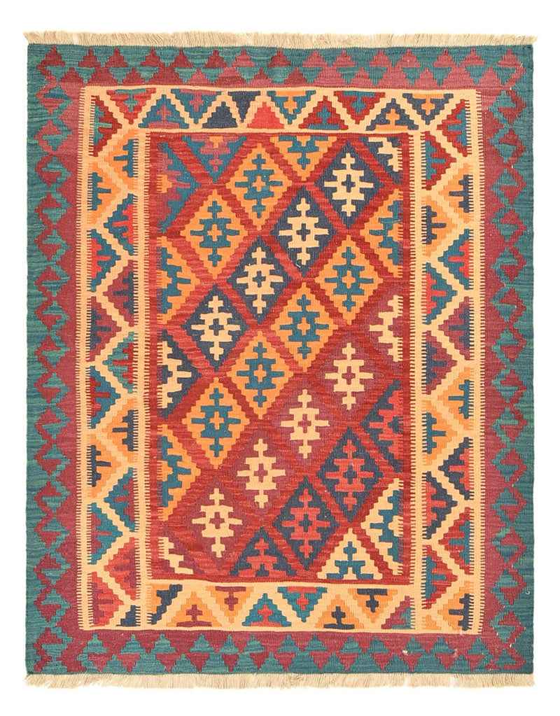 Kelim Rug - Oriental - 195 x 156 cm - multicolored