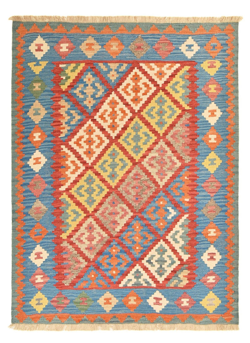 Kelim Rug - Oriental - 203 x 157 cm - multicolored