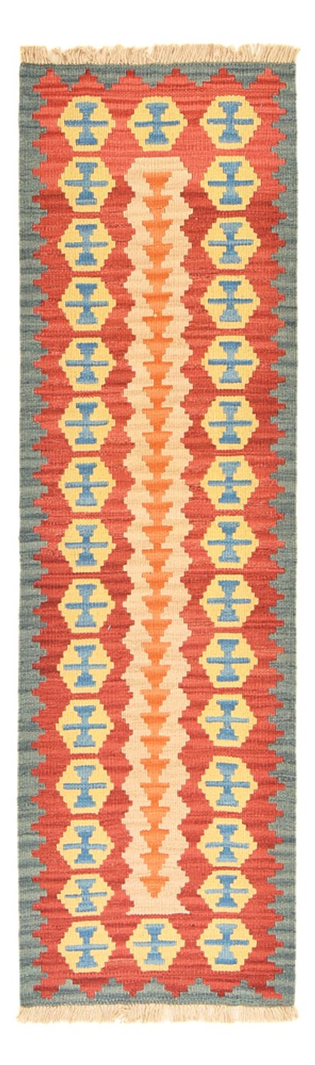 Runner Kelim Rug - Oriental - 201 x 58 cm - multicolored