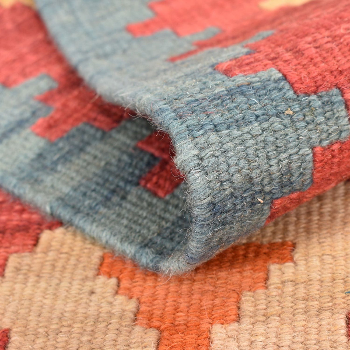 Runner Kelim Rug - Oriental - 201 x 58 cm - multicolored