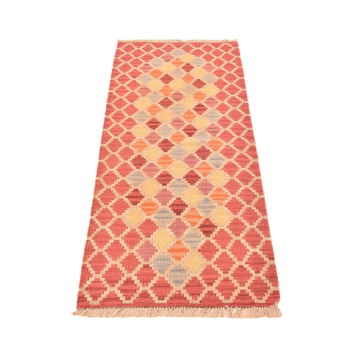 Runner Kelim Rug - Oriental - 194 x 60 cm - multicolored