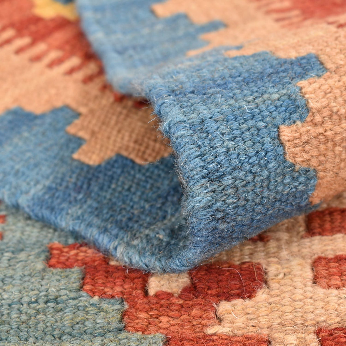 Runner Kelim Rug - Oriental - 198 x 61 cm - multicolored