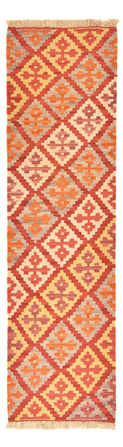 Runner Kelim Rug - Oriental - 201 x 58 cm - multicolored