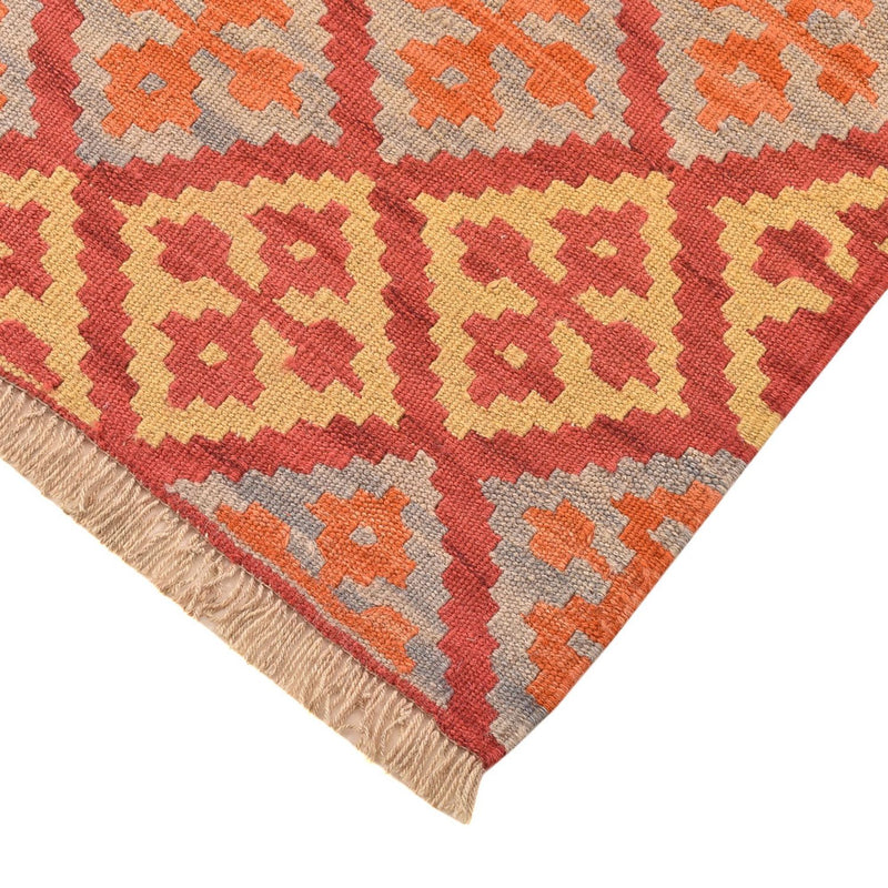 Runner Kelim Rug - Oriental - 201 x 58 cm - multicolored