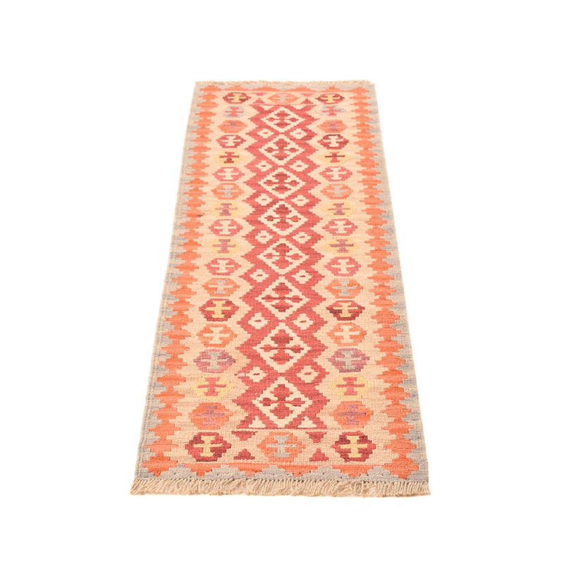 Runner Kelim Rug - Oriental - 199 x 55 cm - multicolored