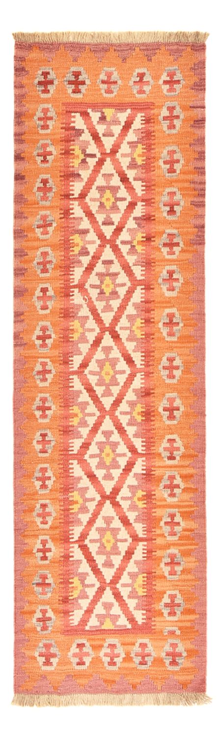 Runner Kelim Rug - Oriental - 201 x 61 cm - multicolored