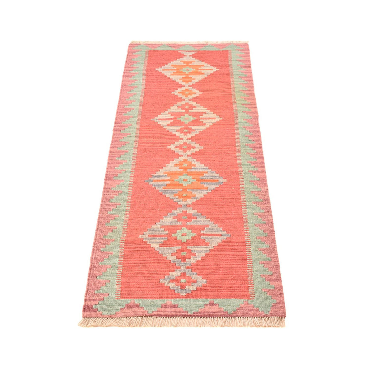 Runner Kelim Rug - Oriental - 193 x 58 cm - multicolored