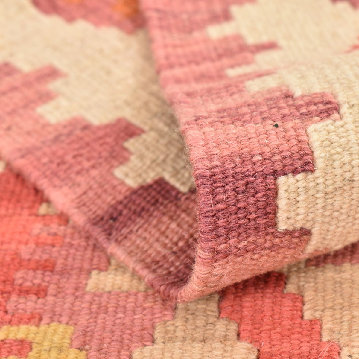 Runner Kelim Rug - Oriental - 201 x 60 cm - multicolored