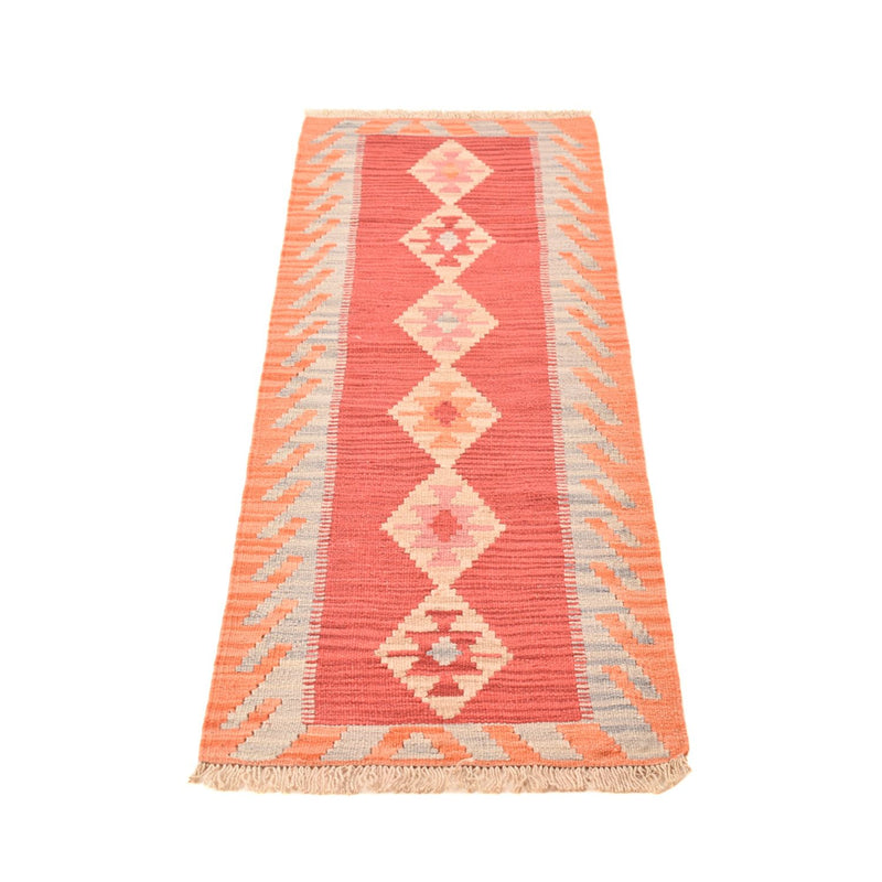 Runner Kelim Rug - Oriental - 198 x 59 cm - multicolored