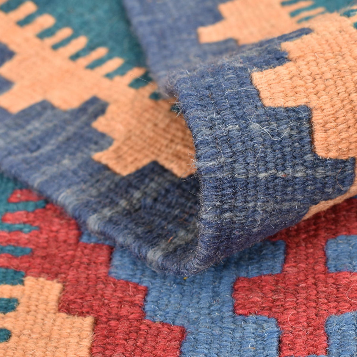 Runner Kelim Rug - Oriental - 210 x 62 cm - multicolored