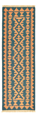 Runner Kelim Rug - Oriental - 194 x 62 cm - multicolored