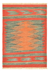 Kelim Rug - Trendy - 141 x 101 cm - multicolored