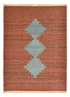 Modern Kilim Rug 116x158cm - Wool Rug - Rectangle / Multicolored / 116 x 158 cm Rectangle