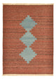 Modern Kilim Rug 158x116cm - Wool Rug