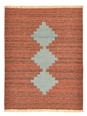 Kelim Rug - Trendy - 148 x 115 cm - multicolored
