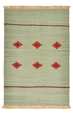 Kelim Rug - Trendy - 119 x 80 cm - multicolored