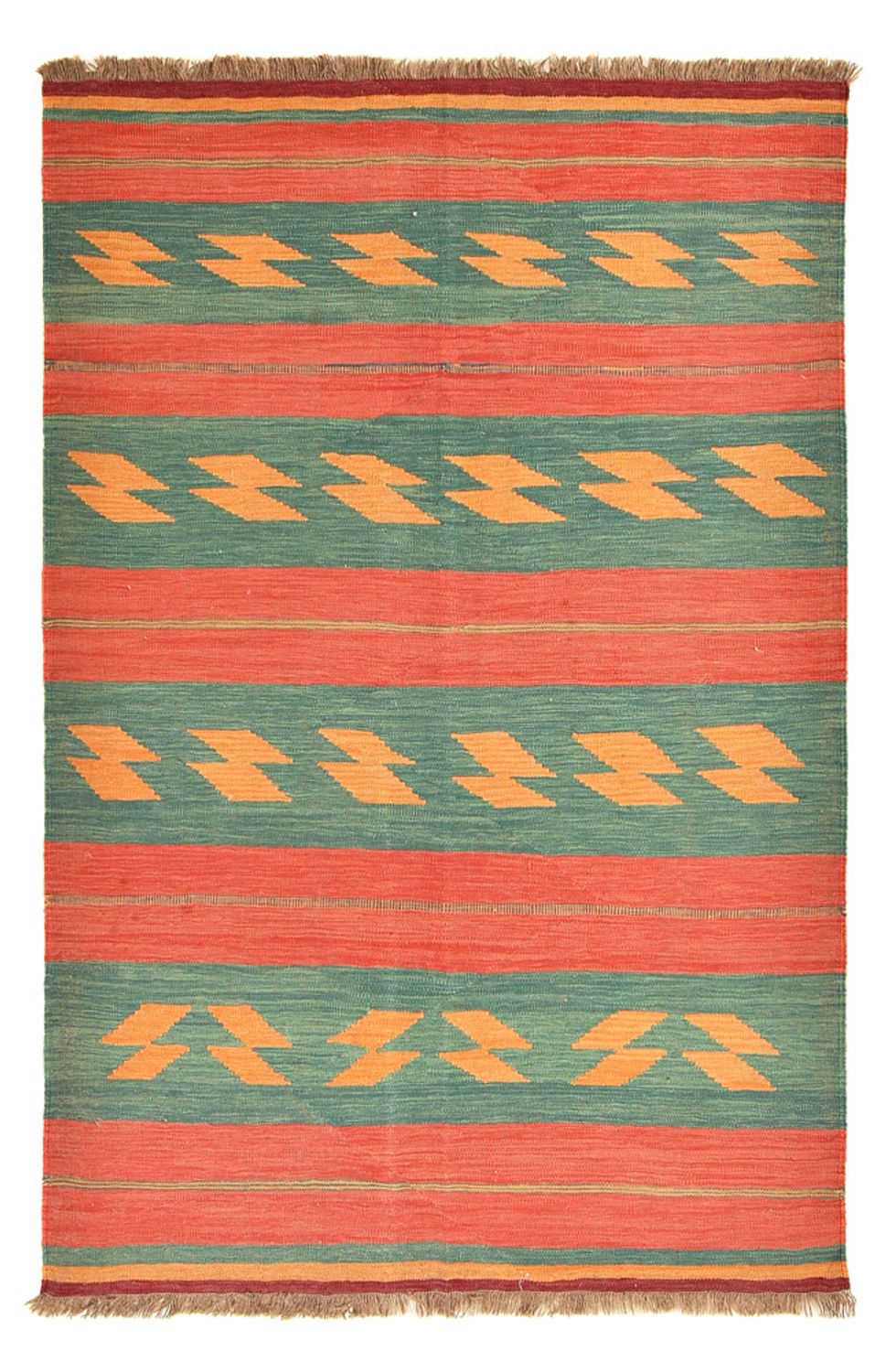 Kelim Rug - Trendy - 212 x 146 cm - multicolored