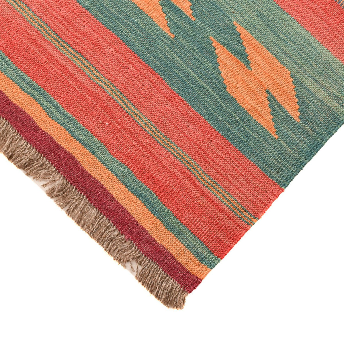 Kelim Rug - Trendy - 212 x 146 cm - multicolored