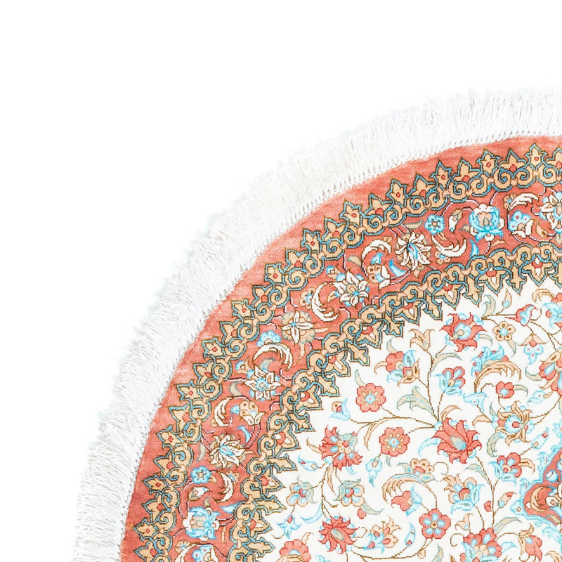 Perser Rug - Ghom oval  - 120 x 76 cm - beige