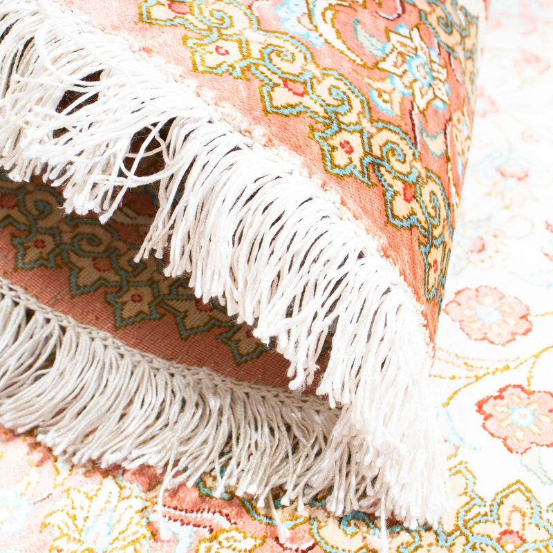 Perser Rug - Ghom oval  - 120 x 76 cm - beige