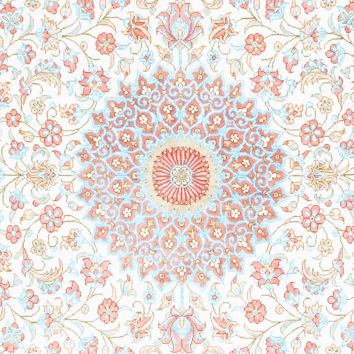 Perser Rug - Ghom oval  - 120 x 76 cm - beige