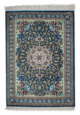 Perser Rug - Ghom - 85 x 59 cm - blue