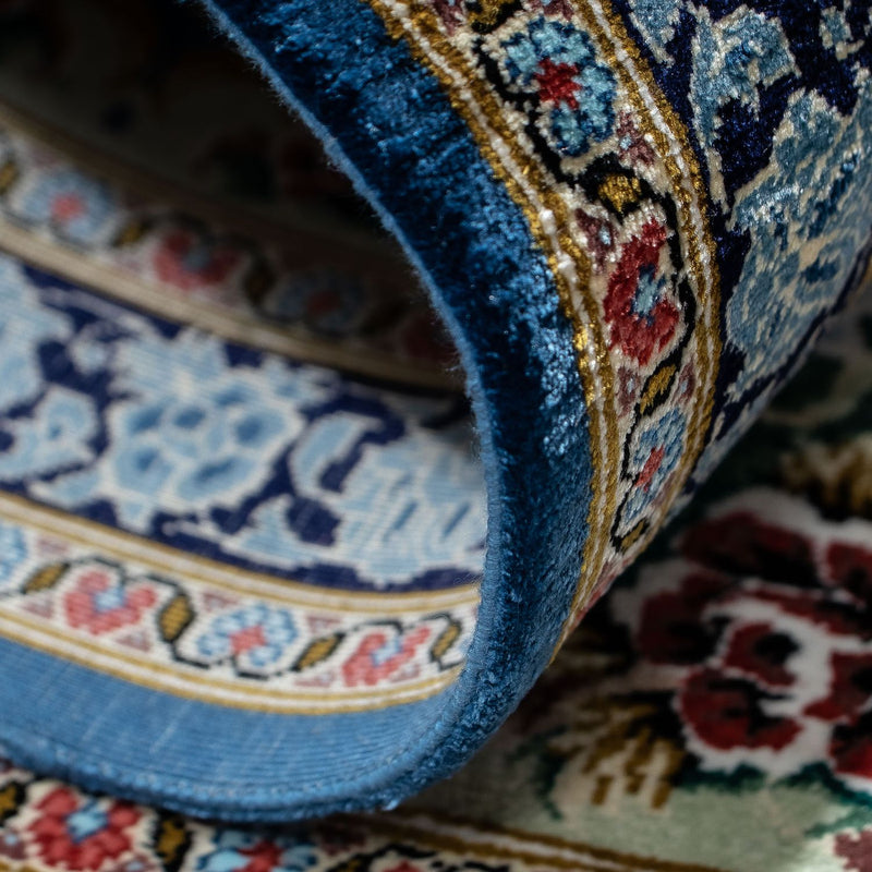 Perser Rug - Ghom - 85 x 59 cm - blue