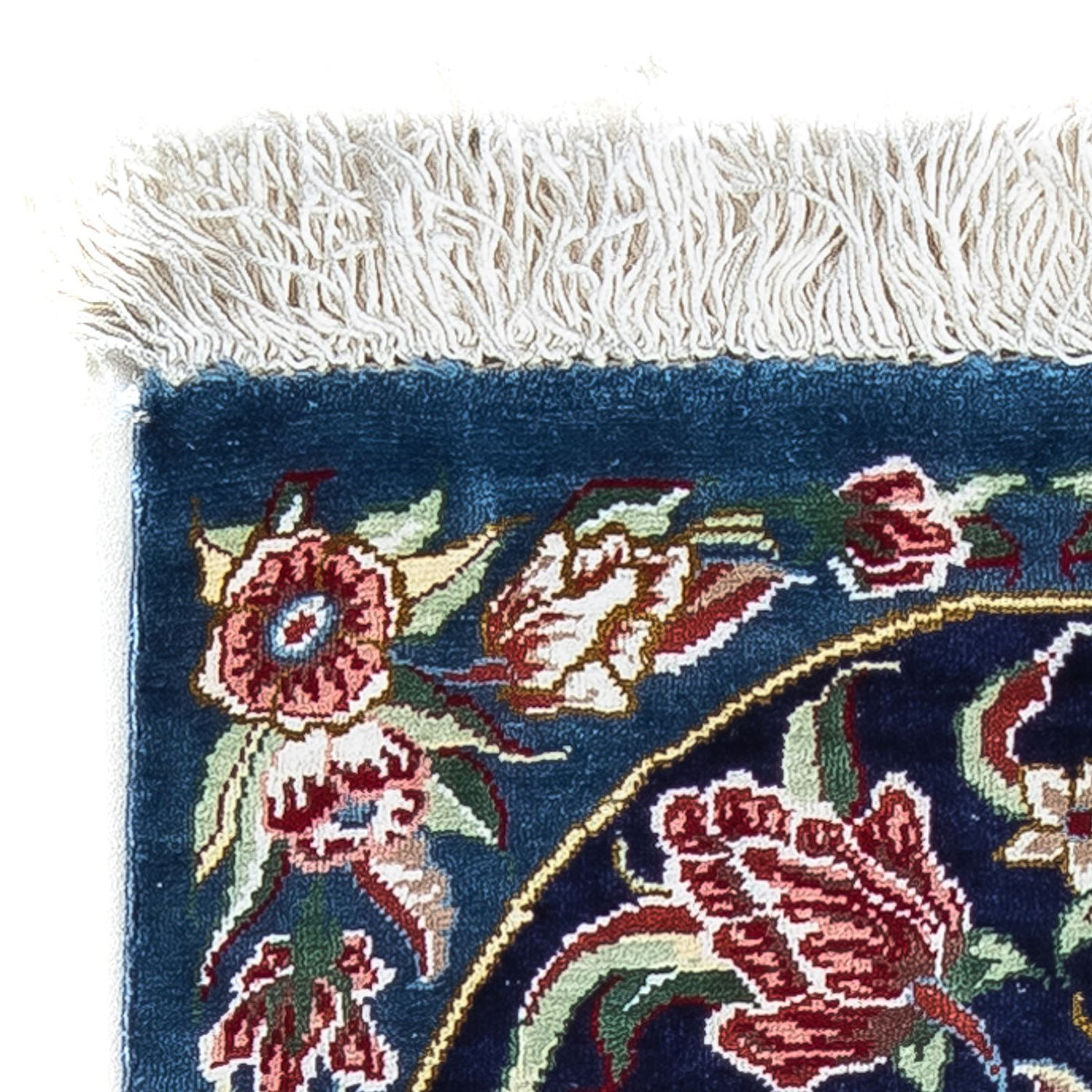 Qom Silk Rug 40x28cm - Persian Rugs