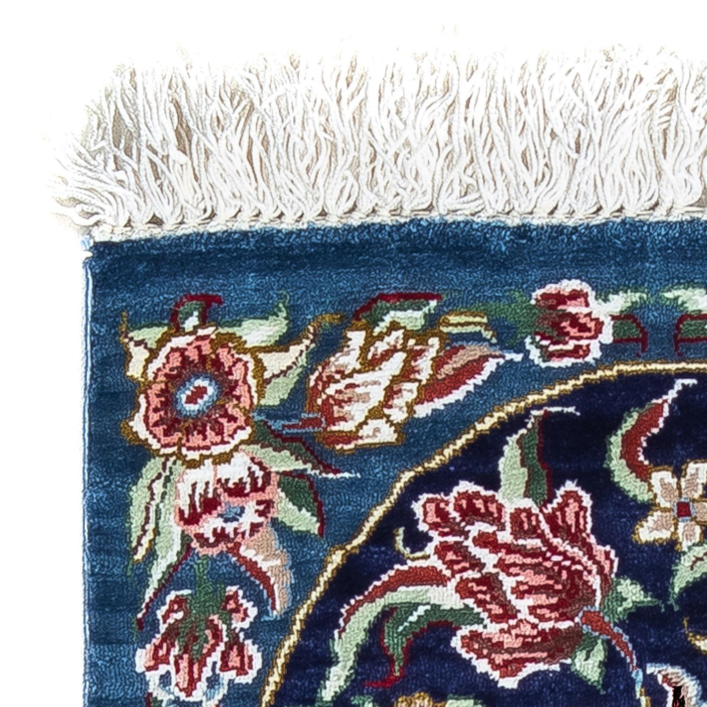 Qom Silk Rug 40x28cm - Persian Rugs