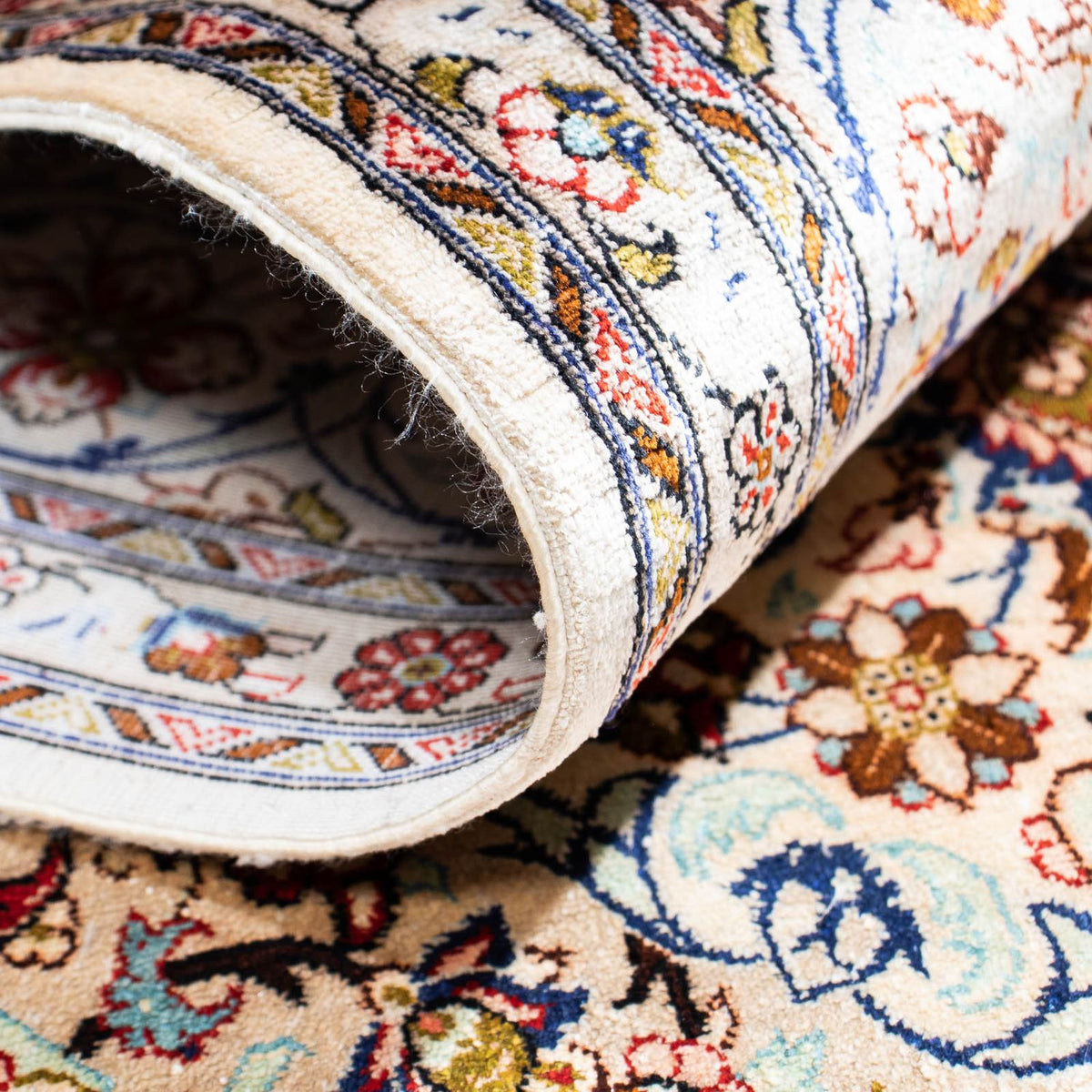 Perser Rug - Ghom - 163 x 98 cm - beige