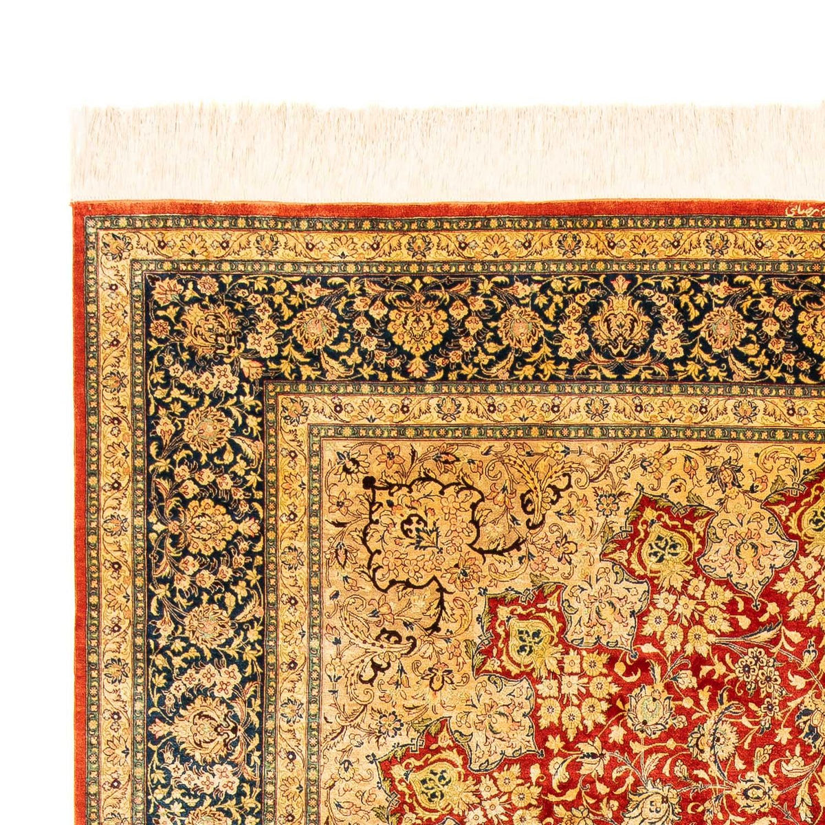 Perser Rug - Ghom - 296 x 196 cm - rust