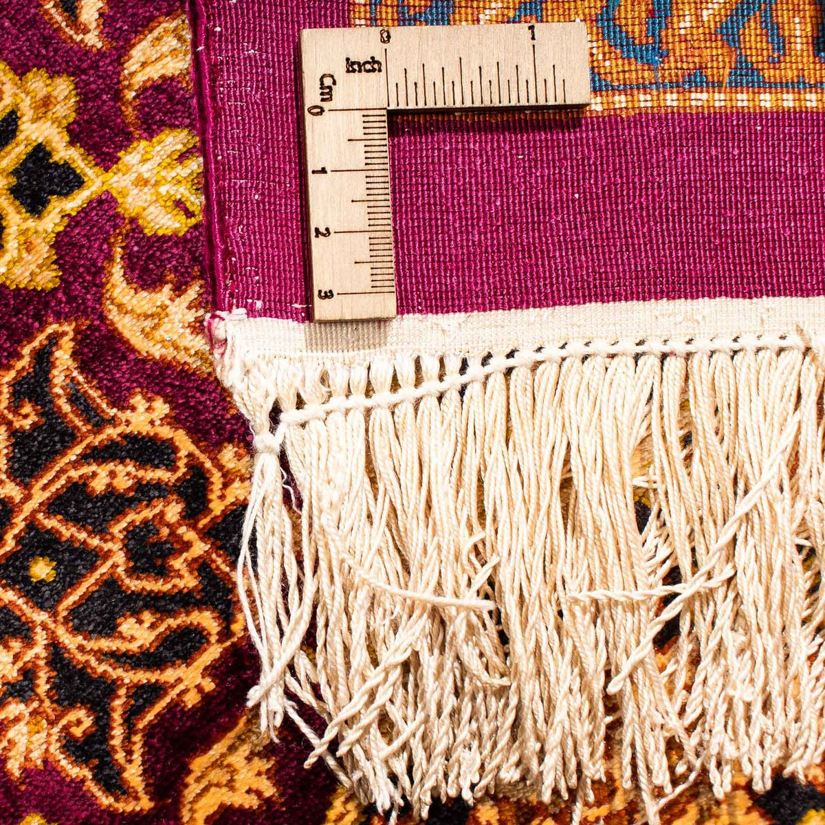 Perser Rug - Ghom - 305 x 202 cm - dark red