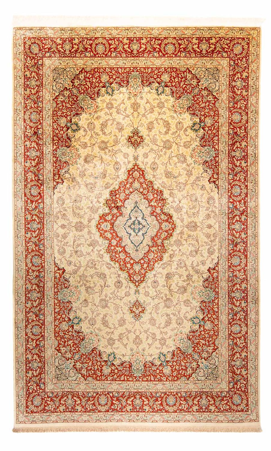 Perser Rug - Ghom - 312 x 198 cm - red