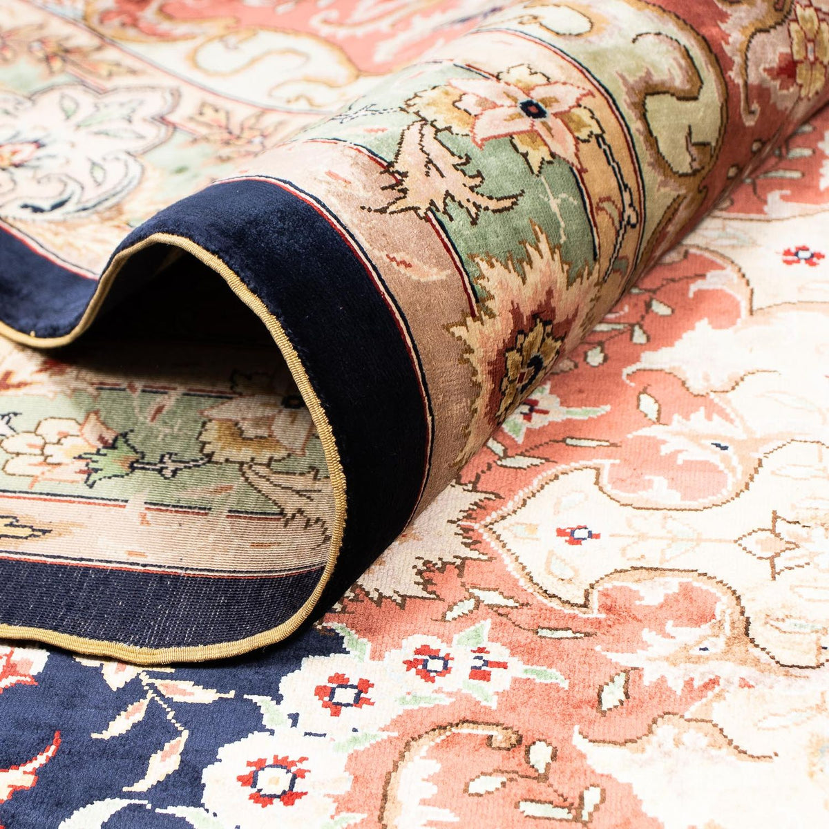 Oriental Rug - Hereke - 402 x 303 cm - dark red